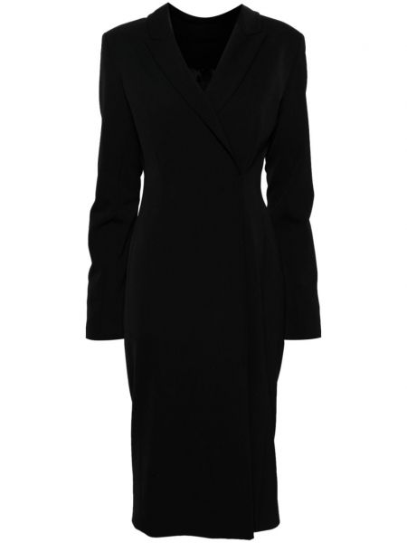 Μάξι φόρεμα Acne Studios μαύρο