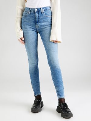 Skinny fit džinsi Calvin Klein Jeans zils