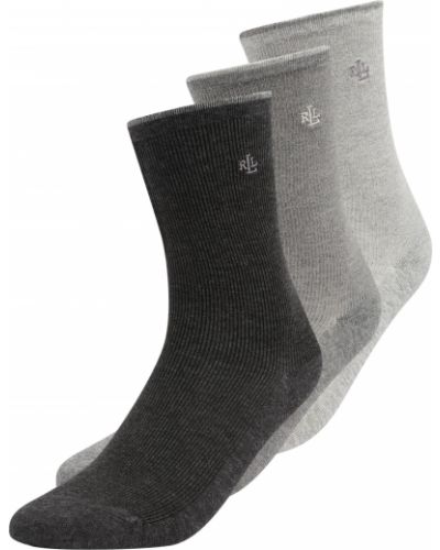 Чорапи Lauren Ralph Lauren сиво