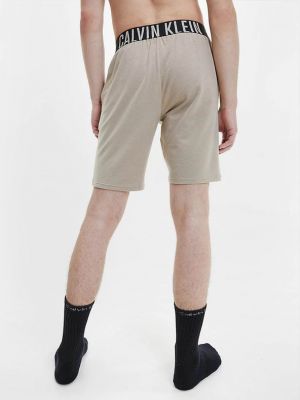 Pantaloni scurți Calvin Klein Underwear bej