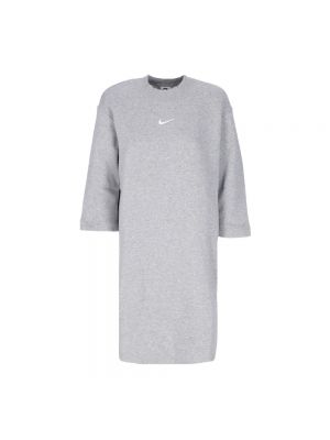 Sukienka midi polarowa z długim rękawem Nike