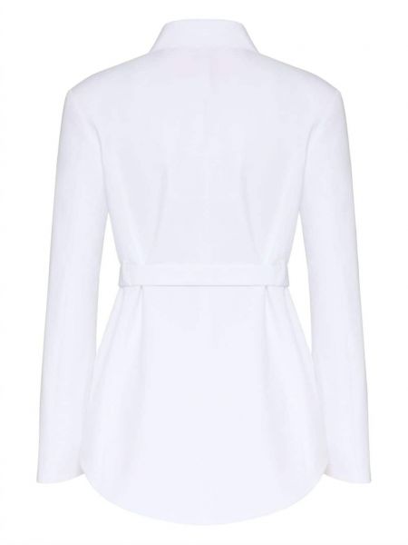 Sukienka długa bawełniana Valentino Garavani biała