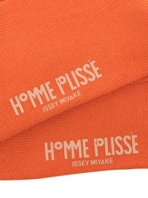 Socken mit print Homme Plissé Issey Miyake orange