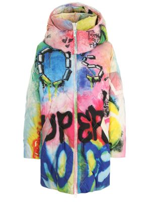 Утепленная куртка с принтом Dolce &amp; Gabbana