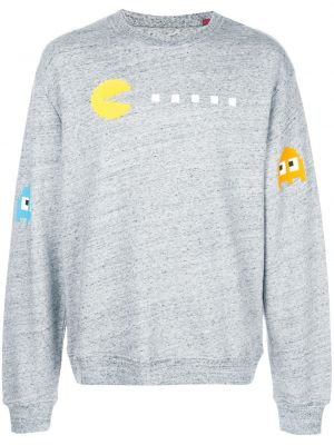 Sweatshirt Mostly Heard Rarely Seen 8-bit grå