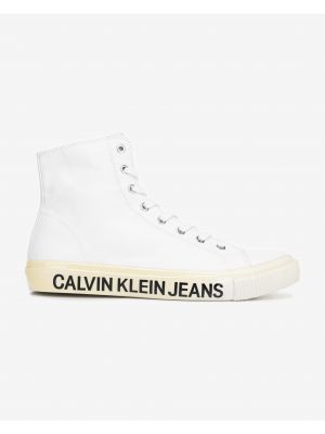 Kavbojke Calvin Klein bela
