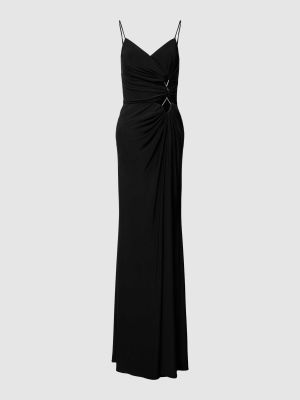 Czarna sukienka długa Troyden Collection