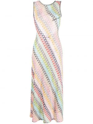 Brodert dress Missoni hvit