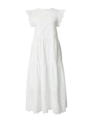 Košeľové šaty Warehouse biela