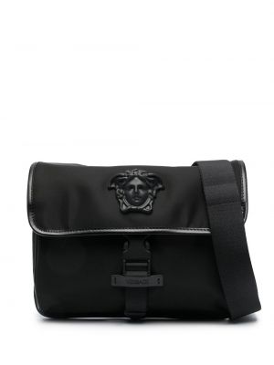 Чанта през рамо Versace черно