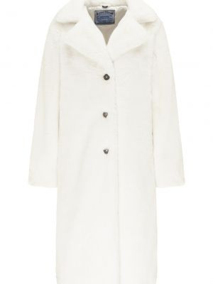 Памучно палто Dreimaster Vintage бяло