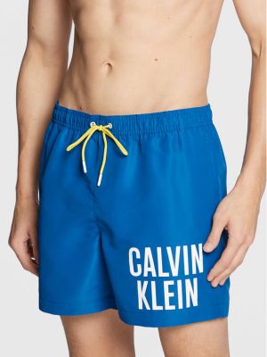 Hlače Calvin Klein Swimwear modra