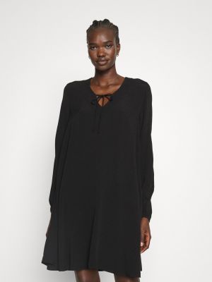 Платье-рубашка Bruuns Bazaar черное