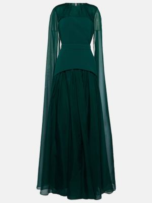 Zielona sukienka długa Safiyaa