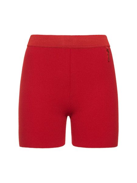 Pantaloni scurți Jacquemus roșu