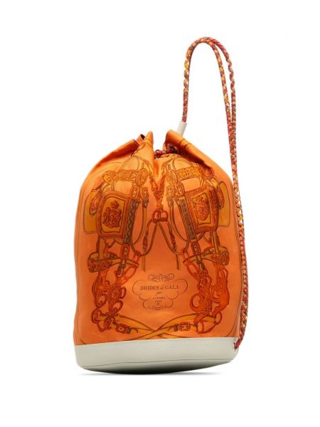 Чанта Hermès Pre-owned оранжево