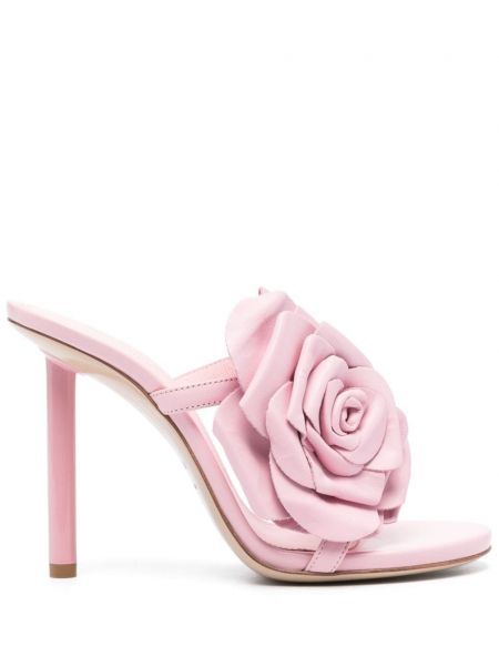 Sandały skórzane Le Silla różowe