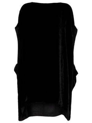 Jedwabne sukienka mini Rick Owens - сzarny