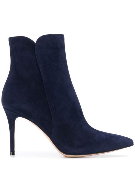 Ankle boots Gianvito Rossi niebieskie