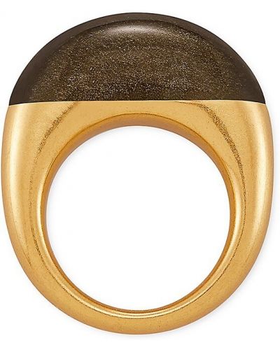 Złoty pierścionek vintage Kendra Scott, żółty