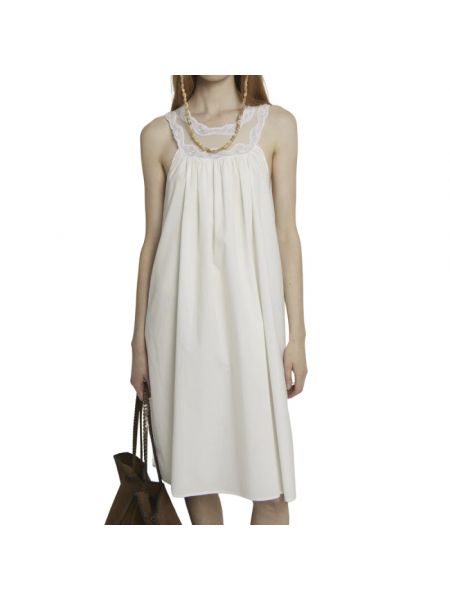 Sukienka midi Laurence Bras biała