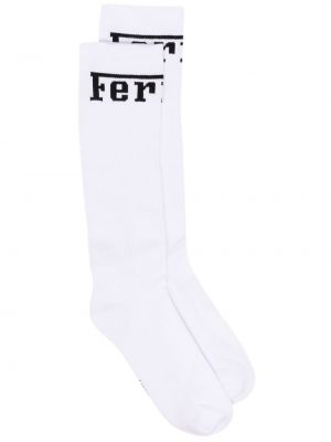 Чорапи Ferrari бяло