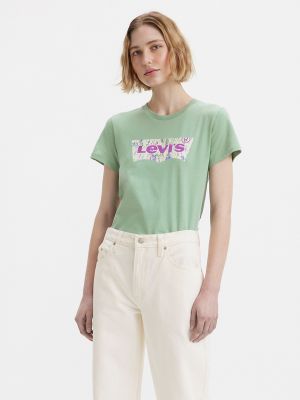 Camiseta manga corta Levi's verde