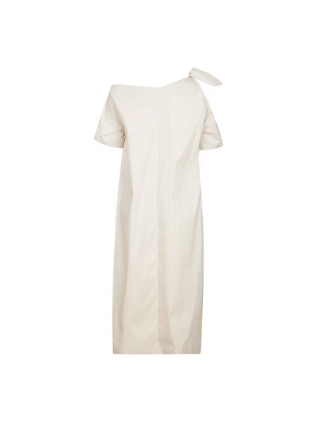 Mini vestido con lazo de algodón Liviana Conti