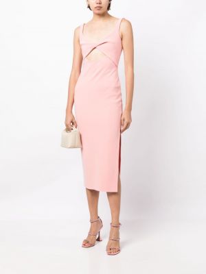Midi suknele Bec + Bridge rožinė