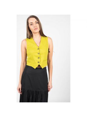 Kamizelki garniturowe Pinko  - - Żółty