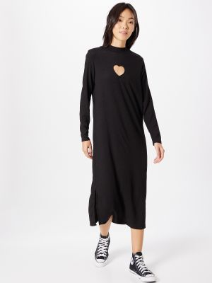 Μίντι φόρεμα Monki μαύρο