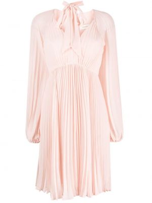 Плисирана макси рокля Zimmermann розово