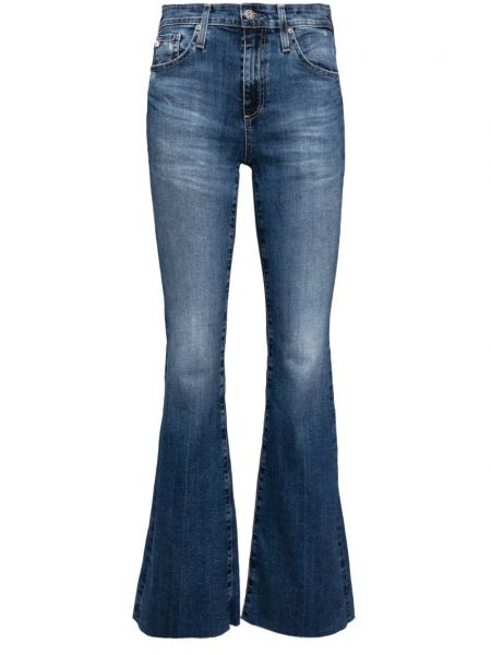 Flare jean pantolon Ag Jeans mavi