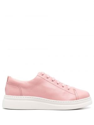 Blonder snøring sneakers Camper rosa