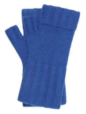 Кашемировые перчатки Tak.ori синие