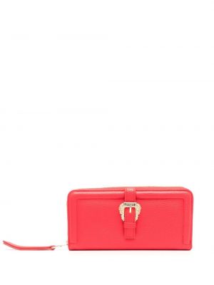 Peněženka s přezkou Versace Jeans Couture červená