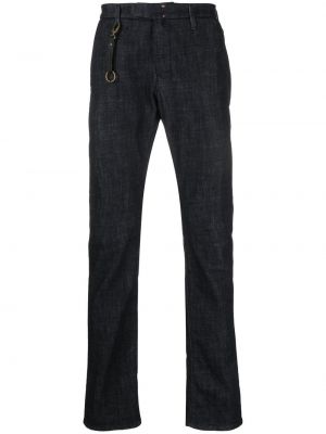 Slim fit skinny fit-jeans Incotex blå