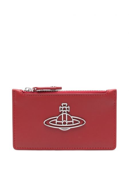 Usnjena denarnica Vivienne Westwood rdeča