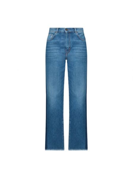 Straight jeans Max Mara Weekend blau