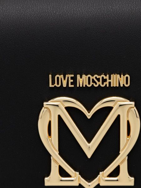 Сумка через плече Love Moschino, чорна