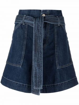 Shorts en jean P.a.r.o.s.h. bleu