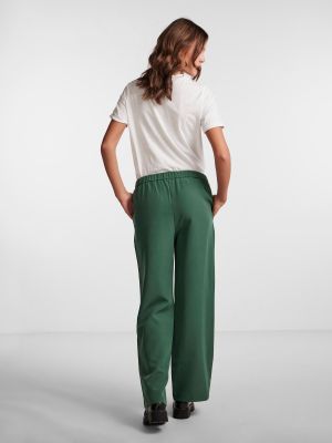Pantalon large Pieces vert