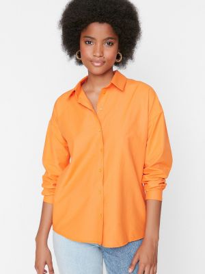Плетена риза Trendyol оранжево