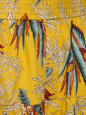 Pamučne kratke hlače Ulla Johnson žuta
