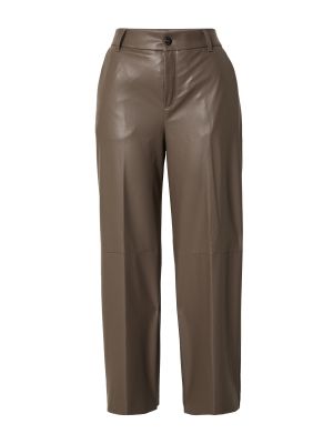 Nylonové nohavice s vysokým pásom na zips Mac