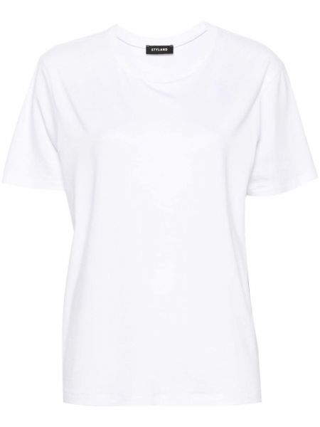 T-shirt Styland weiß