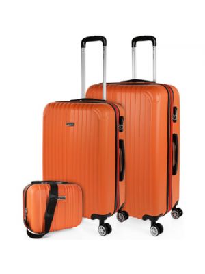 Pomarańczowa walizka Itaca