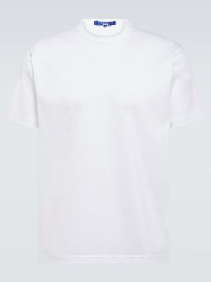 Памучна тениска от джърси Junya Watanabe бяло
