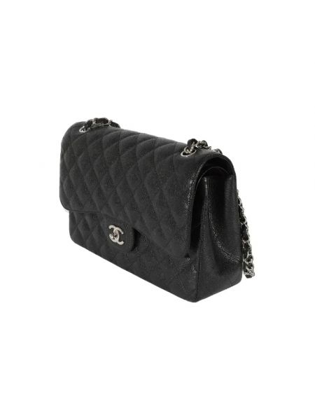 Retro bolsa de hombro de cuero Chanel Vintage