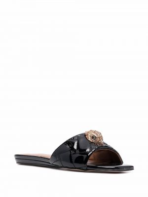 Křišťálové sandály Kurt Geiger London černé
